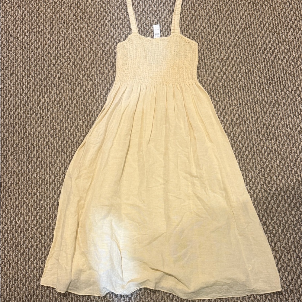 NWT J. Crew Soft Yellow Sundress